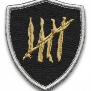 Patch Oficial Sobrevivencialismo Bordado com Velcro