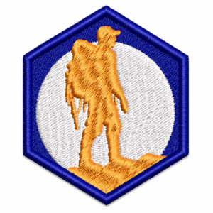 PATCH BORDADO VIAJANTE - 7X6 CM