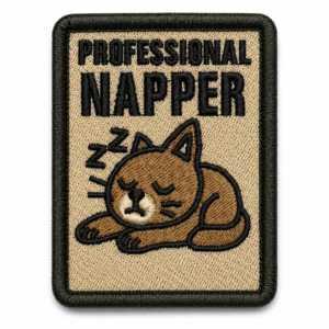 PATCH BORDADO PROFESSIONAL NAPPER 6X7 CM