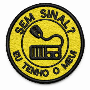 PATCH BORDADO SEM SINAL? 8X8 CM