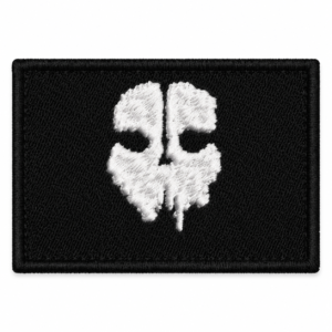PATCH BORDADO GHOST - 8X5 CM