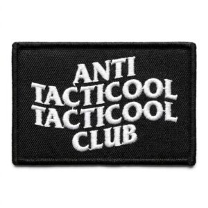PATCH BORDADO ANTI TACTICOOL 8X5 CM
